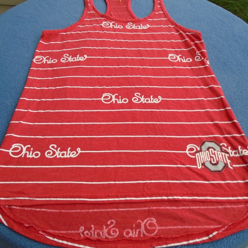 Ohio State Buckeyes Tank Top Shirt Racerback